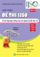 Giới thiệu Đề thi IJSO lần thứ 10 (năm 2013)
